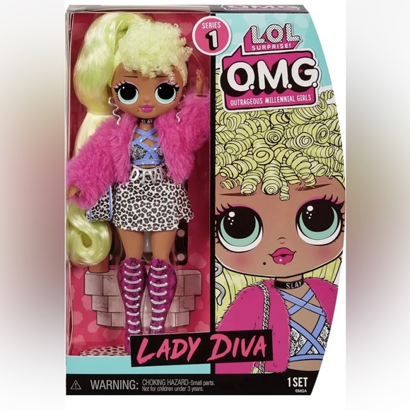 LOL Surprise OMG Lady Diva Fashion Doll Series 1 - Picture 1 of 4